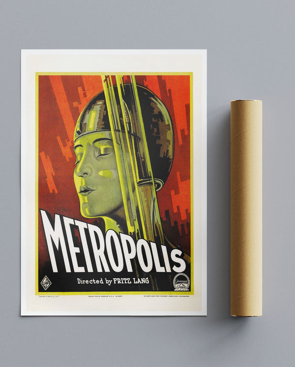 Vintage Movie Metropolis No1