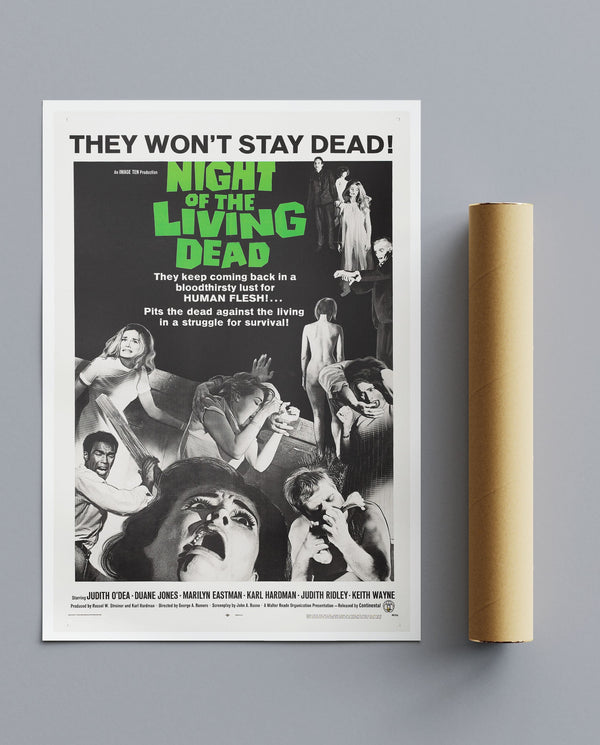 Vintage Movie Night Of The Living Dead No1