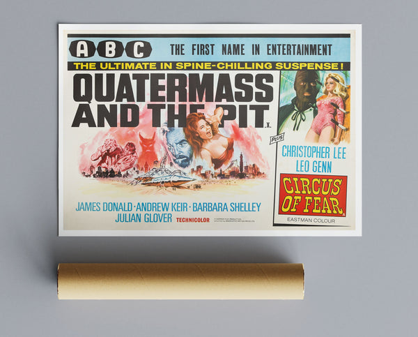 Vintage Movie Quatermass And The Pit Double Bill No1