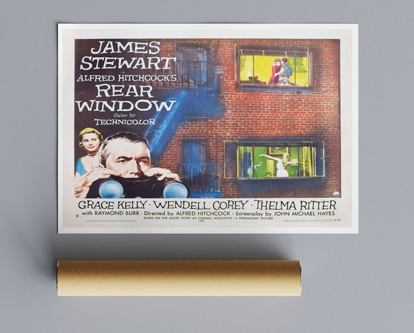 Vintage Movie Rear Window No1