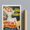 Vintage Movie Rings On Her Fingers No1