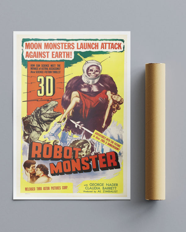 Vintage Movie Robot Monster No1
