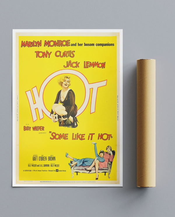 Vintage Movie Some Like It Hot No2