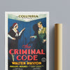 Vintage Movie The Criminal Code No1