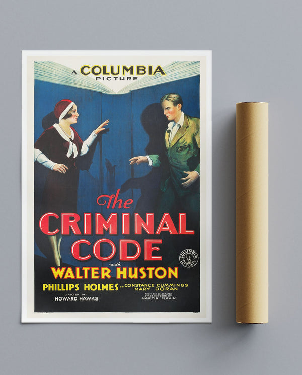 Vintage Movie The Criminal Code No1