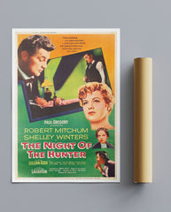 Vintage Movie The Night Of The Hunter No1