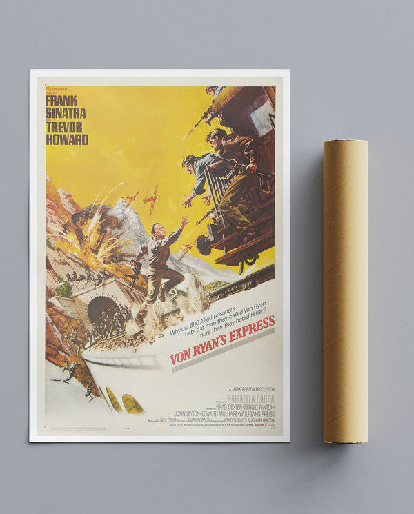 Vintage Movie Von Ryan'S Express No1