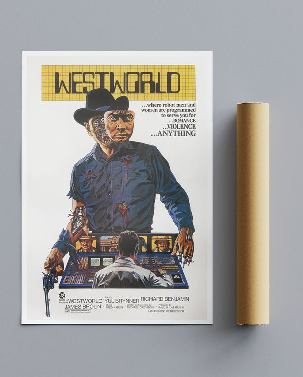 Vintage Movie Westworld No3