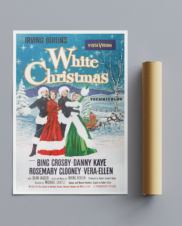 Vintage Movie White Christmas No1
