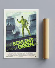 Vintage Reworked Movie Soylent Green No3