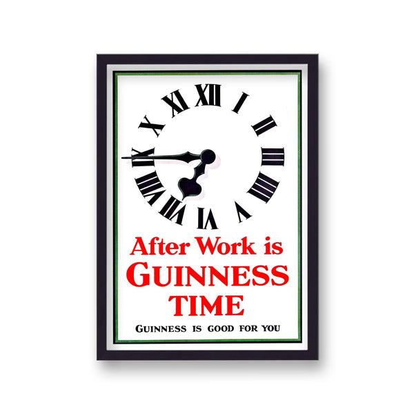 Guinness - After Work Is Guinness Time Vintage Poster