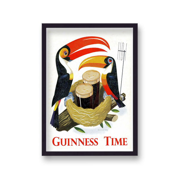 Guinness - Guinness Time Toucan Nest Vintage Poster