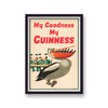 Guinness - My Goodness My Guinness Pelican Beer Bottles Vintage Poster