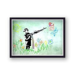 Banksy Crayon Boy