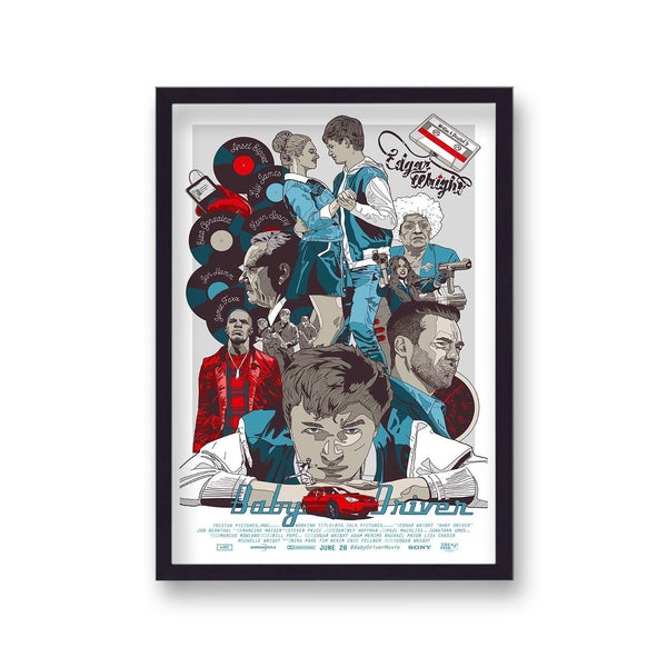 Baby Driver V5 Reworked Movie Poster