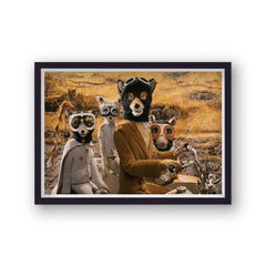 Fantastic Mr Fox Where Do You Come From? Vintage Movie Print