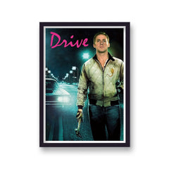 Ryan Gosling Drive V2 Reworked Movie Poster
