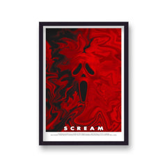 Scream V7 Ghostface Dep Blood Red Face Reimagined Movie