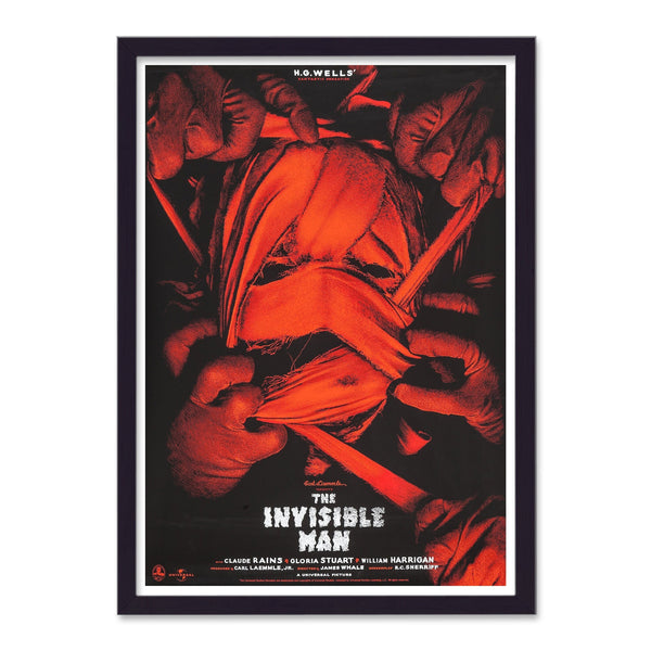 The Invisible Man V1 Reimagined Movie Poster