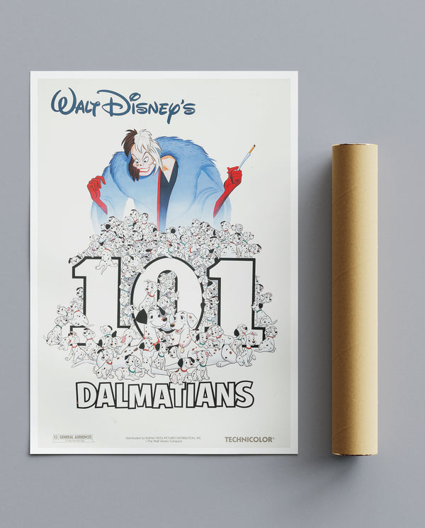 Vintage Movie Print 101 Dalmations No1