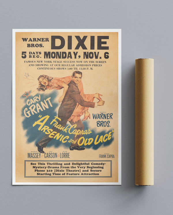 Vintage Movie Print Arsenic & Old Lace No2