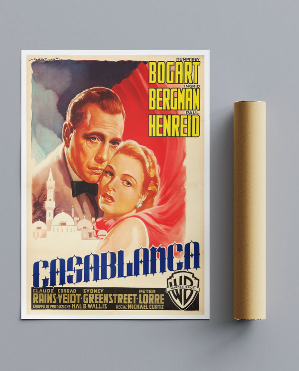 Vintage Movie Print Casablanca No3