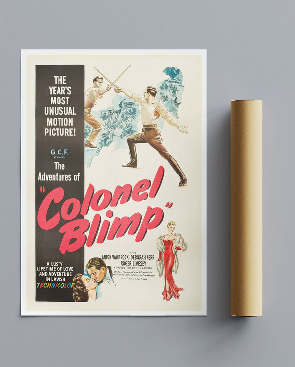Vintage Movie Print Colonel Blimp
