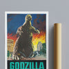 Vintage Movie Print Rare Godzilla