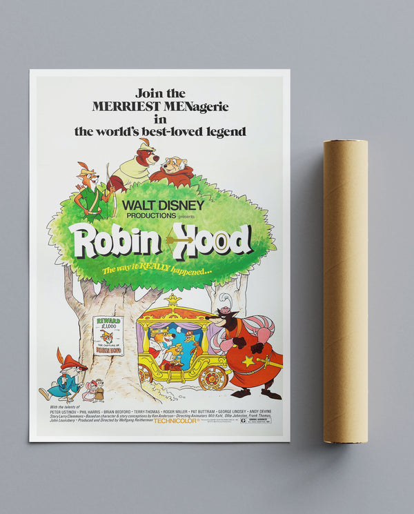 Vintage Movie Print Robin Hood No1