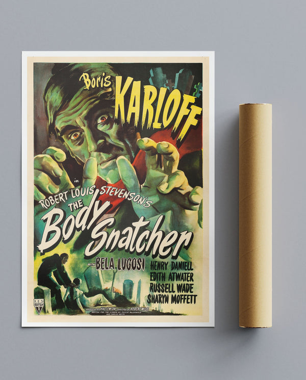 Vintage Movie Print The Body Snatcher Bela Lugosi