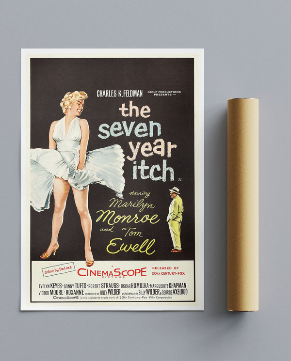 Vintage Movie Print The Seven Year Itch No2