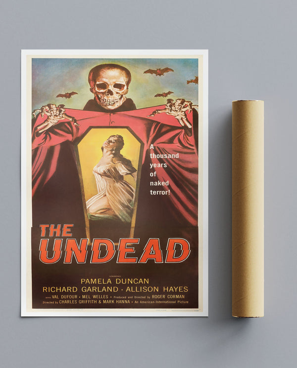 Vintage Movie Print The Undead