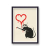 Banksy Love Rat