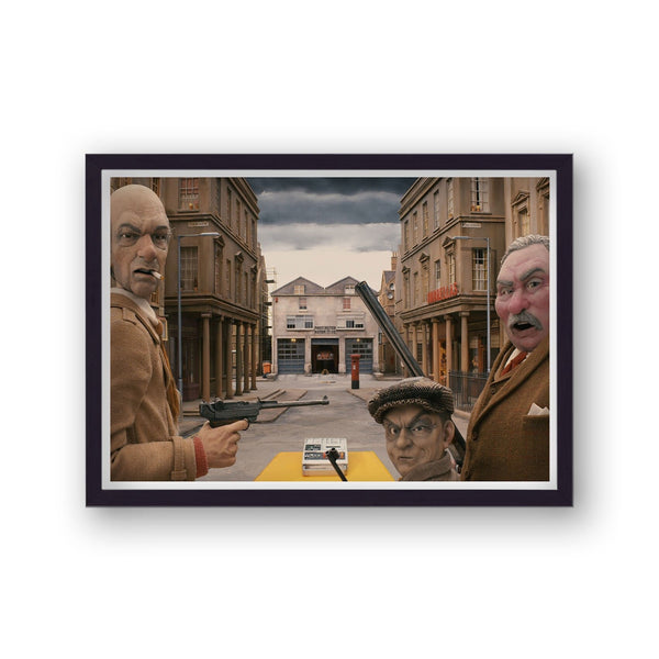 Fantastic Mr Fox Bean Bunce & Boggis Vintage Movie Print