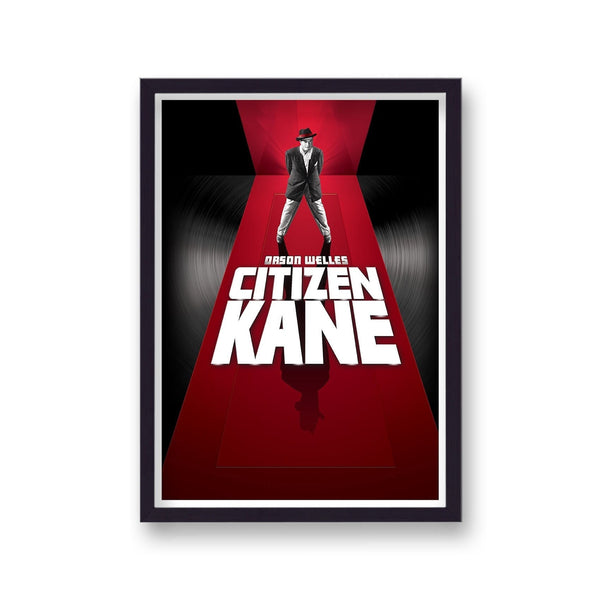 Orson Welles Citizen Kane Alternative Movie Poster V3