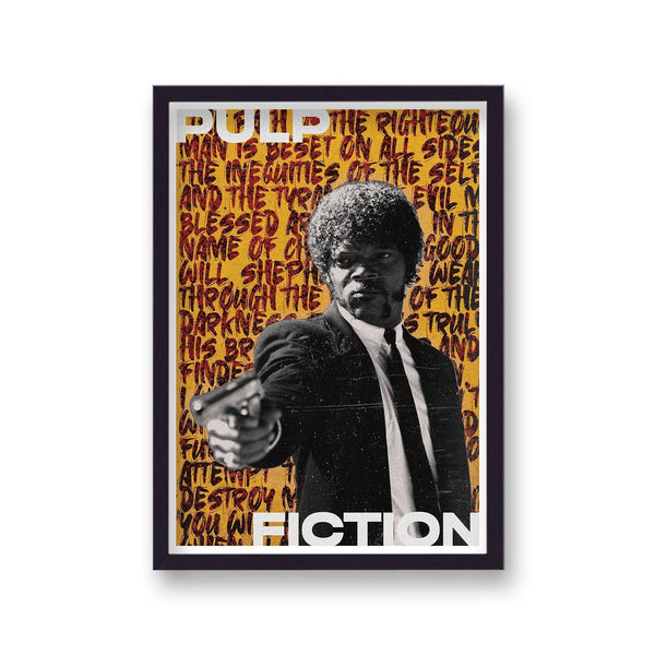 Pulp Fiction V8 Reworked Movie Poster