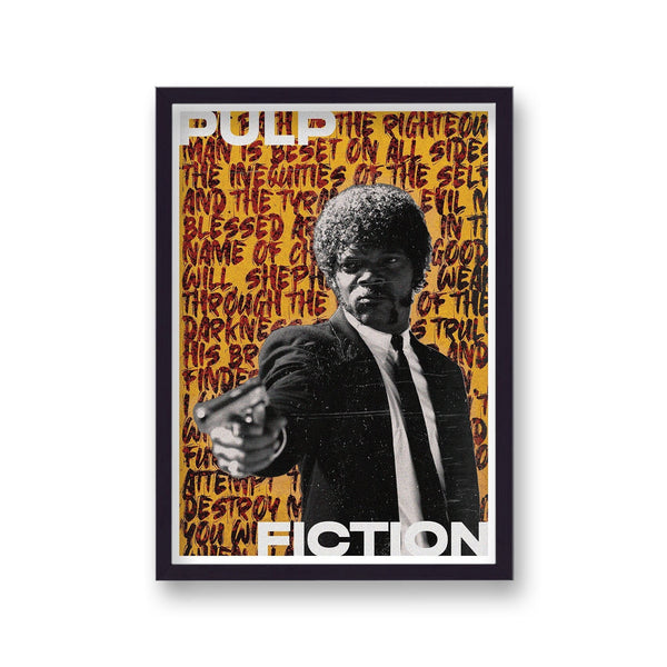 Pulp Fiction V8 Reworked Movie Poster
