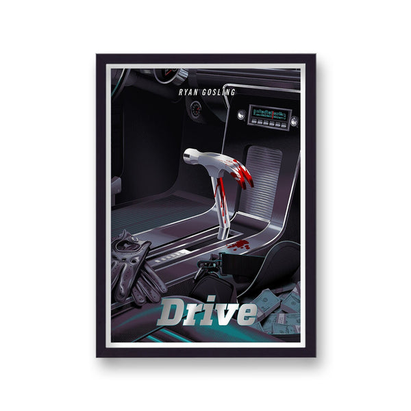 Ryan Gosling Drive V1 Reworked Movie Poster