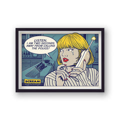 Scream V5 Lichtenstein Style Reimagined Movie