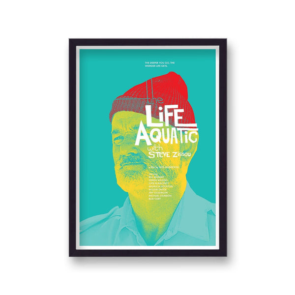 The Life Aquatic V11 Reworked Movie Poster