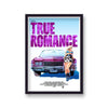 True Romance Alabama Leaning On Car Alternative Movie Poster