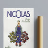 Vintage Advertising Print Nicolas Fines Bouteilles