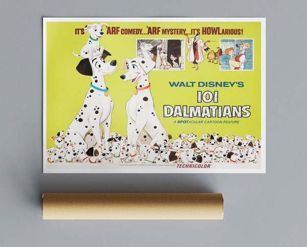 Vintage Movie Print 101 Dalmations No3