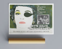 Vintage Movie Print Bette Davis The Anniversary