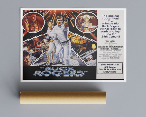 Vintage Movie Print Buck Rogers