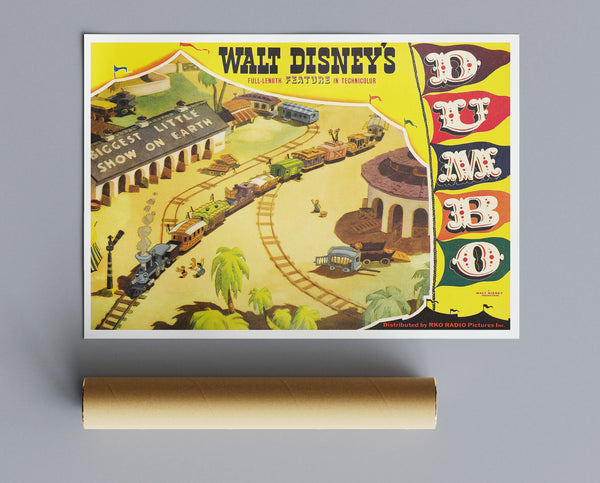 Vintage Movie Print Dumbo No3