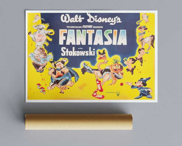 Vintage Movie Print Fantasia No2