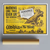Vintage Movie Print Godzilla Vs The Thing