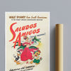 Vintage Movie Print Saludos Amigos Hello Friends No2