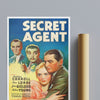Vintage Movie Print Secret Agent